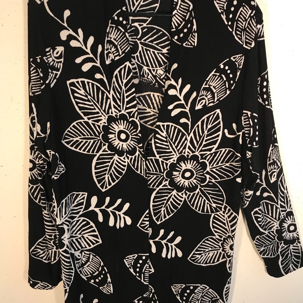 Soft wear by Mark Singer Open Front Jacket XLG